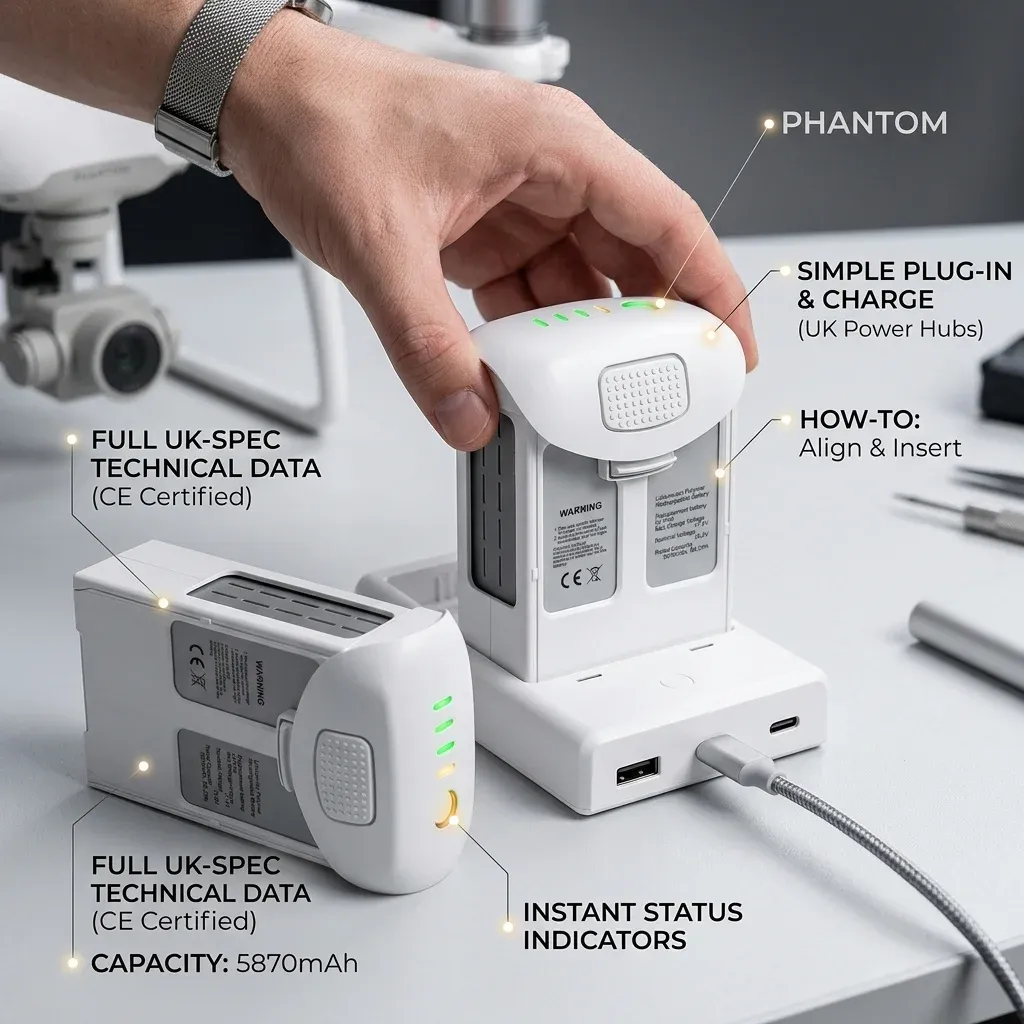 Dji Phantom 4 Battery Explained: A UK Buyer's Guide
